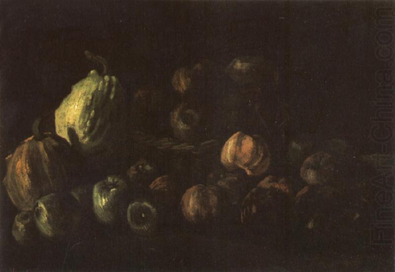 Vincent Van Gogh Still life with a Basket of Apples and Two Pumpkins (nn04) china oil painting image